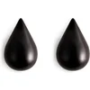 Image de Normann Copenhagen Dropit haak 2 stuks zwart large