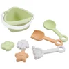 Image de Magni - Mini strandset - 7 stuks van tarwestro - Meerkleurig