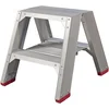 Image de Little Jumbo 4741000202 SuperPRO Dubbele trap - Aluminium - 2 x 2 treden - max. werkhooogte 2.45 m.