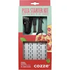 Image de Cozze® Cadeauset met Pizzaschep, thermometer & Pizzasnijder, 3-delig