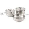 Image de Outwell Inox Super M Pannenset Zilver