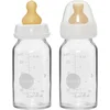 Image de Standard Neck Baby Glass Bottles Two-Pack 120ml/4oz