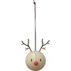 Image de Hoptimist Rendier Kerstornament - 2 Stuks - Latte - Kerstboomversiering & Kerstdecoratie - Leuke Kerstversiering voor Boom, Woonkamer of Kantoor