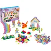 Image de Plus-Plus Learn to Build pastel 600 delige bouwset - 5009 - Bouwspeelgoed - Constructiespeelgoed - Set met bouwstenen - Vanaf 5 jaar