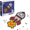 Image de Plus-Plus Puzzle by Number raket 500 stukjes 3930 - Puzzel en Bouwspeelgoed in één - Vanaf 5 jaar