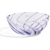 Image de HAY Spin Bowl - schaal - 2 stuks - Light Pink w. Blue Stripes