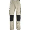 Image de Mascot Unique Broek met kniezakken 12179-203 - lichtkhaki/zwart - C60 - 90