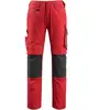 Image de Mascot Unique Broek met kniezakken 12679-442 - Rood/Zwart - C54 - 82