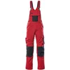 Image de Mascot Unique Amerikaanse overall met kniezakken 12169-442 - Rood/Zwart - C58 - 90