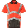 Image de Mascot Safe Young Poloshirt 50117-949 - hi-vis rood/donkerantraciet - L