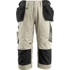 Image de Mascot Unique Driekwart broek met spijkerzakken 14349-442 - lichtkhaki/zwart - C48
