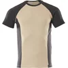 Image de Mascot Unique T-shirt 50567-959 - lichtkhaki/zwart - 3XL