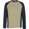 Image de Mascot Unique T-shirt, met lange mouwen 50568-959 - lichtkhaki/zwart - XL