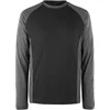 Image de Mascot Unique T-shirt, met lange mouwen 50568-959 - zwart/donkerantraciet - XL