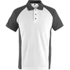 Image de Mascot Unique Poloshirt 50569-961 - wit/donkerantraciet - XL
