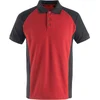 Image de Mascot Unique Poloshirt 50569-961 - Rood/Zwart - 4XL
