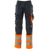 Image de Mascot Safe Supreme Broek met kniezakken 15679-860 - donkermarine/hi-vis oranje - C50 - 90