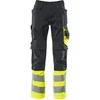 Image de Mascot Safe Supreme Broek met kniezakken 15679-860 - donkermarine/hi-vis geel - C56 - 90