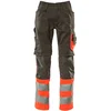 Image de Mascot Safe Supreme Broek met kniezakken 15679-860 - donkerantraciet/hi-vis rood - C62 - 82