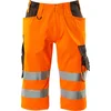Image de Mascot Safe Supreme Shorts, lange 15549-860 - hi-vis oranje/donkerantraciet - C50