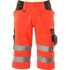Image de Mascot Safe Supreme Shorts, lange 15549-860 - hi-vis rood/donkerantraciet - C48