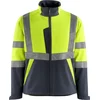 Image de Mascot Safe Light Softshell jas 15902-253 - hi-vis geel/donkermarine - L