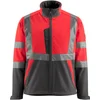 Image de Mascot Safe Light Softshell jas 15902-253 - hi-vis rood/donkerantraciet - L