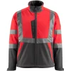 Image de Mascot Safe Light Softshell jas 15902-253 - hi-vis rood/donkerantraciet - S