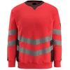 Image de Mascot Safe Supreme Sweatshirt 50126-932 - hi-vis rood/donkerantraciet - 4XL