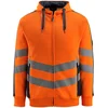 Image de Mascot Safe Supreme Capuchontrui met rits 50138-932 - hi-vis oranje/donkermarine - 4XL