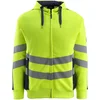 Image de Mascot Safe Supreme Capuchontrui met rits 50138-932 - hi-vis geel/donkermarine - L