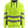 Image de Mascot Safe Supreme Capuchontrui met rits 50138-932 - hi-vis geel/donkerantraciet - 3XL