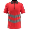 Image de Mascot Safe Supreme Poloshirt 50130-933 - hi-vis rood/donkerantraciet - M