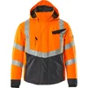 Image de Mascot Safe Supreme Winterjas 15535-231 - hi-vis oranje/donkermarine - 4XL