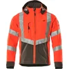 Image de Mascot Safe Supreme Softshell jas 15502-246 - hi-vis rood/donkerantraciet - 3XL