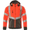Image de Mascot Safe Supreme Softshell jas 15502-246 - hi-vis rood/donkerantraciet - M