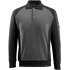 Image de Mascot Unique Polosweatshirt 50610-962 - donkerantraciet/zwart - S