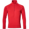 Image de Mascot Crossover Sweatshirt met korte rits 50611-971 - Rood - XS