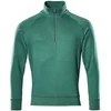 Image de Mascot Crossover Sweatshirt met korte rits 50611-971 - Groen - 2XL
