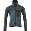 Image de Mascot Advanced Fleecetrui met rits 17103-316 - donkerpetrol/zwart - 2XL