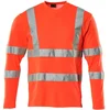 Image de Mascot T-Shirt, Langarm Safe Classic 18281-995 Hi-vis Rot-L