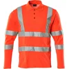Image de Mascot Safe Classic Poloshirt, met lange mouwen 18283-995 - Hi-Vis rood - 3XL