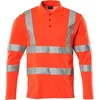 Image de Mascot Safe Classic Poloshirt, met lange mouwen 18283-995 - Hi-Vis rood - M
