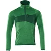 Image de Mascot Accelerate Fleecetrui met korte rits 18003-316 - helder groen/groen - 3XL