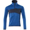 Image de Mascot Accelerate Fleecetrui met korte rits 18003-316 - helder blauw/donkermarine - M