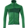 Image de Mascot Accelerate Fleecetrui met rits 18103-316 - helder groen/groen - 2XL