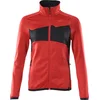 Image de Mascot Accelerate Fleecetrui met rits 18153-316 - signaalrood/zwart - XS