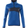 Image de Mascot Accelerate Fleecetrui met korte rits 18053-316 - helder blauw/donkermarine - 2XL