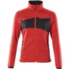 Image de Mascot Accelerate Gebreide trui met rits 18155-951 - signaalrood/zwart - M