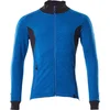 Image de Mascot Accelerate Sweatshirt met rits 18484-962 - helder blauw/donkermarine - 3XL